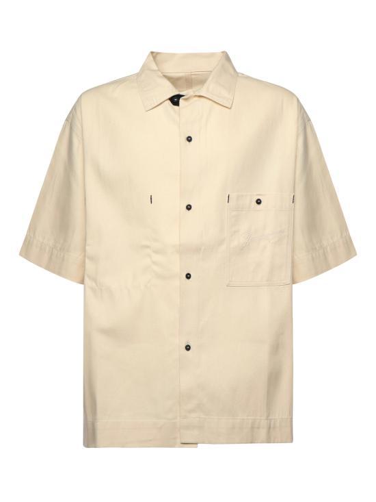 25SS 자크뮈스 반팔 셔츠 255DE0601516110 OFF WHITE DOM - Jacquemus