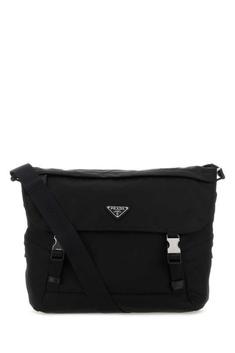 26SS 프라다 리나일론 앤 사피아노 크로스 백 2VD0522DMGF0002 BLACK DOM 썸네일 1