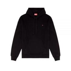 디젤 후드 티셔츠 A149410GRAC9XX BLACK DOM 썸네일 1