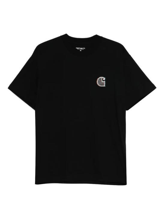 26SS 칼하트 WIP 숏슬리브 마인드 유어 헤드 티셔츠 I03600089XX BLACK DOM - Carhartt
