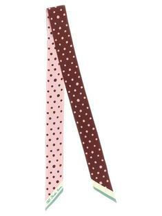 26SS 펜디 머플러 스카프 FXT011AWEYF1VHA BURGUNDY PINK DOM 썸네일 2
