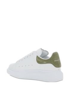 26SS 알렉산더 맥퀸 오버사이즈드 스니커즈 553770WIAJV9225 WHITE GREEN DOM 썸네일 2