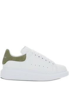 26SS 알렉산더 맥퀸 오버사이즈드 스니커즈 553770WIAJV9225 WHITE GREEN DOM 썸네일 3