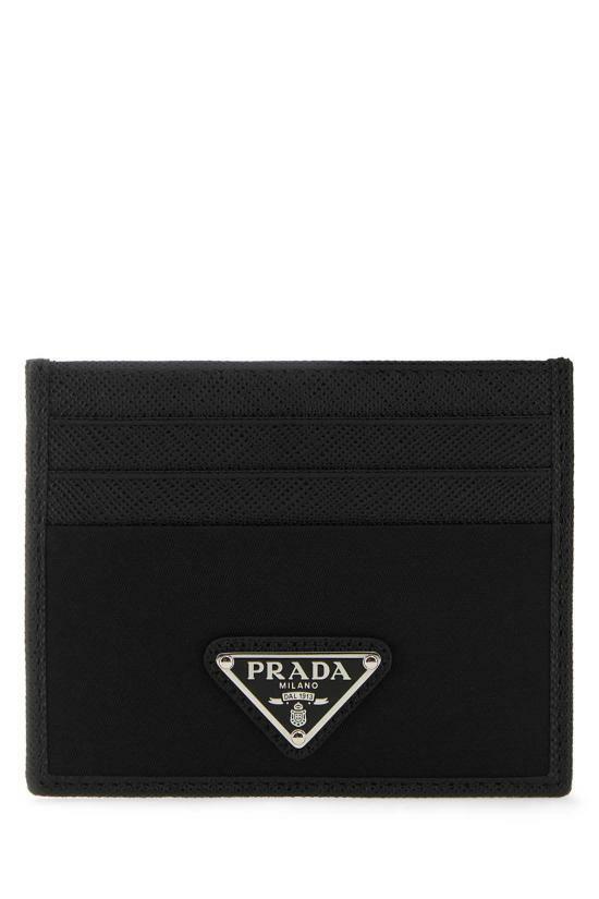 26SS 프라다 명함지갑 2MC0252DMHF0002 BLACK DOM - Prada