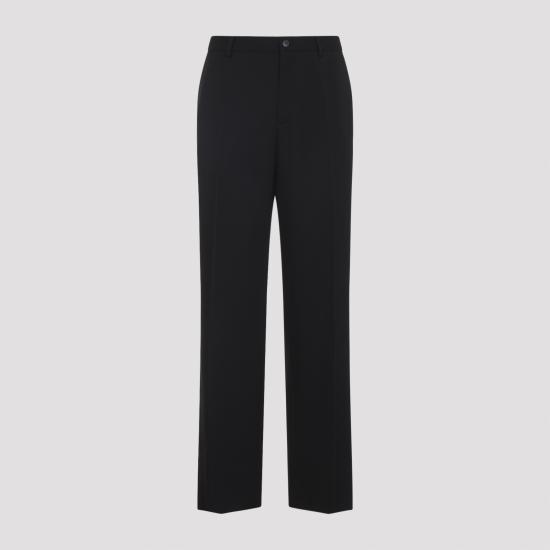 26SS 발렌시아가 수트 팬츠 857650TNT391000 BLACK DOM - Balenciaga