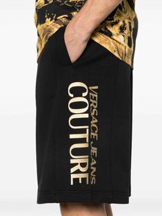 26SS 베르사체 숏팬츠 80GADT00CF01TG89 BLACK GOLD DOM 썸네일 2