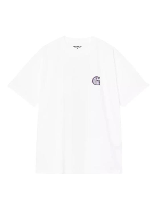 26SS 칼하트 WIP 숏슬리브 마인드 유어 헤드 티셔츠 I03600002XX WHITE DOM - Carhartt