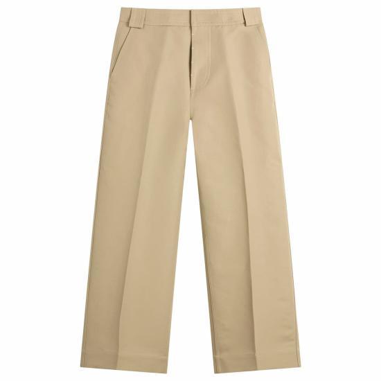 26SS 아미 스트레이트 팬츠 HTR862CO0212A036 TAUPE BEIGE DOM - Ami