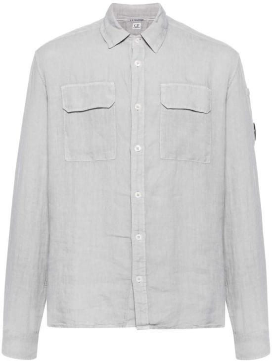 씨피 컴퍼니 긴팔 셔츠 16CMSH301A005415G913 DRIZZLE DOM - CP company