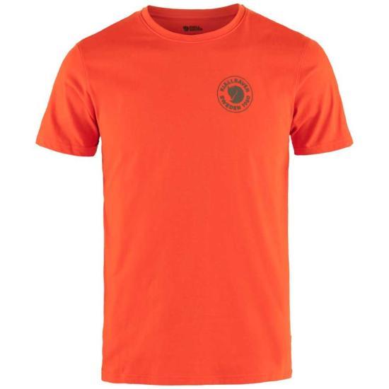 25SS 피엘라벤 반팔 티셔츠 87313214 FLAME ORANGE DOM - Fjallraven