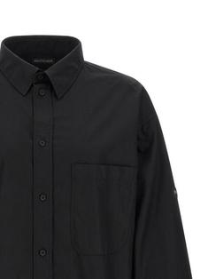 26SS 발렌시아가 긴팔 셔츠 857814TRM281000 BLACK DOM 썸네일 3