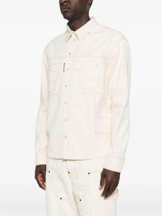 26SS 디스퀘어드2 데님 자켓 S71DM0831D35490102 OFF WHITE DOM 썸네일 5