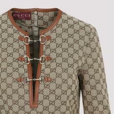 25SS 구찌 홀스빗 GG 캔버스 드레스 820404Z8BZA2190 썸네일 4