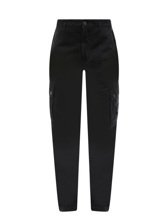 스톤 아일랜드 스트레이트 팬츠 8015303WAA0129 BLACK DOM - Stone Island
