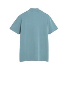 25SS 메종키츠네 볼드 폭스 헤드 패치 컴포트 폴로 셔츠 MM00210KJ70100081 SIENE BLUE DOM 썸네일 2