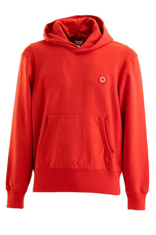 25FW 겐조 후드 티셔츠 FF55SW2554MC21 MEDIUM RED DOM - Kenzo