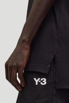 25SS 와이쓰리 반팔 티셔츠 JN4986 BLACK DOM 썸네일 5
