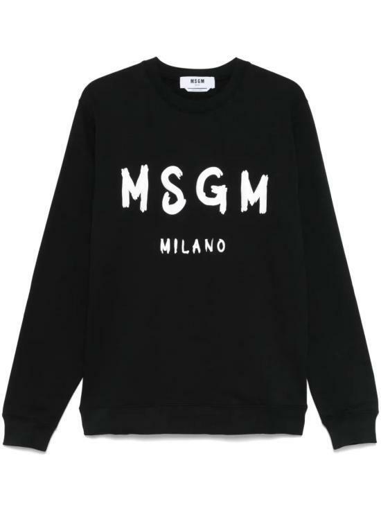 25FW 엠에스지엠 긴팔 티셔츠 2000MM51330000099 BLACK DOM - MSGM