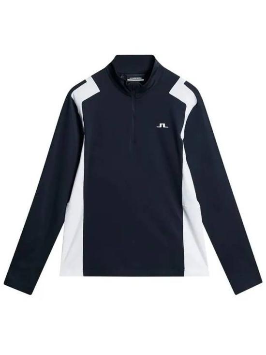 제이린드버그 긴팔 티셔츠 GMJS109526855 JL NAVY DOM - J.Lindeberg