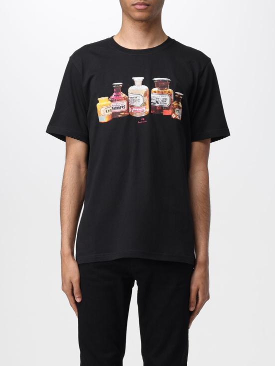 폴 스미스 지브라 패치 반팔 M2R011RMP444279 BLACK DOM - Paul Smith