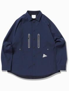 앤드원더 긴팔 셔츠 5744153126120 NAVY DOM 썸네일 1