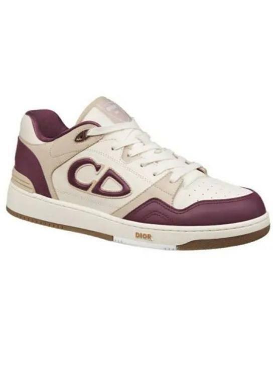 디올 스니커즈 3SN318ZXT145 BURGUNDY DOM - Christian Dior