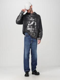 디젤 후드 티셔츠 A149390AJEA900 BLACK DOM 썸네일 2