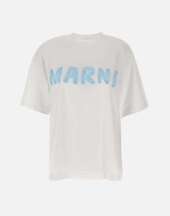 마르니 반팔 티셔츠 THJET49EPHUSCS11L4W01 DOM - Marni