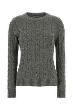 25FW 기마구아스 브레이드 점퍼 스웨터 BRAIDJUMPERGREY 썸네일 1