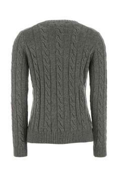 25FW 기마구아스 브레이드 점퍼 스웨터 BRAIDJUMPERGREY 썸네일 2