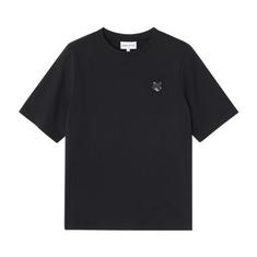 25SS 메종키츠네 반팔 티셔츠 MW00127KJ0119P199 BLACK DOM 썸네일 1