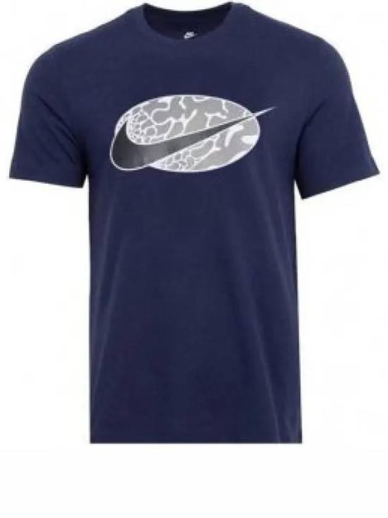 나이키 12MO 스우시 티셔츠 FQ5929410 NAVY DOM - Nike