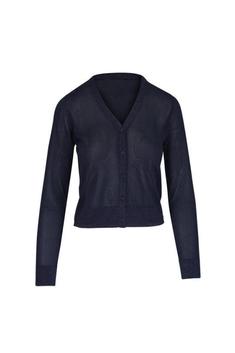 25SS 오라리 가디건 A25SC04FG NAVY DOM 썸네일 1