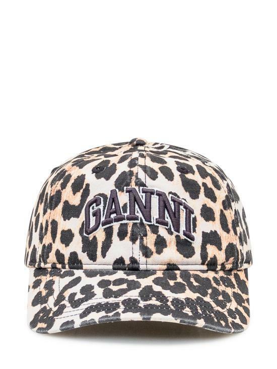 26SS 가니 볼캡 A6898943 LEOPARD DOM - Ganni