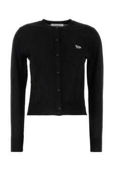 메종키츠네 베이비 폭스 패치 레귤러 가디건 MW00507KT1036P199 BLACK DOM 썸네일 1