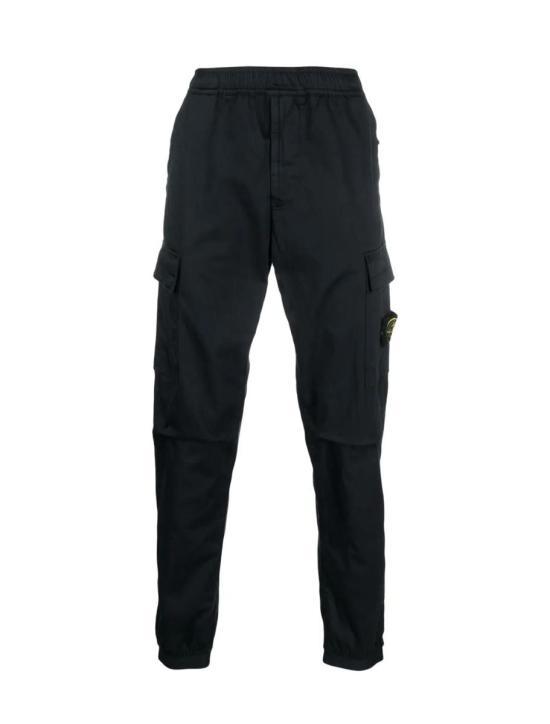 스톤 아일랜드 스트레이트 팬츠 791531314A0020 NAVY BLUE DOM - Stone Island