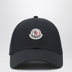26SS 몽클레어 로고 코튼 볼캡 3B0000804863999 BLACK DOM 썸네일 1