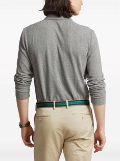 25FW 폴로 랄프로렌 클래식 핏 코튼 폴로 셔츠 710680790003 GREY HEATHER DOM 썸네일 2