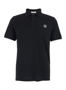 26SS 스톤 아일랜드 폴로 티셔츠 L1S152200008S0017V0029 BLACK DOM 썸네일 1