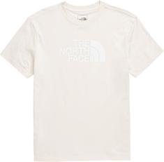 25SS 노스페이스 반팔 티셔츠 NF0A8B6JUBO WHITE DUNE TNF DOM 썸네일 1