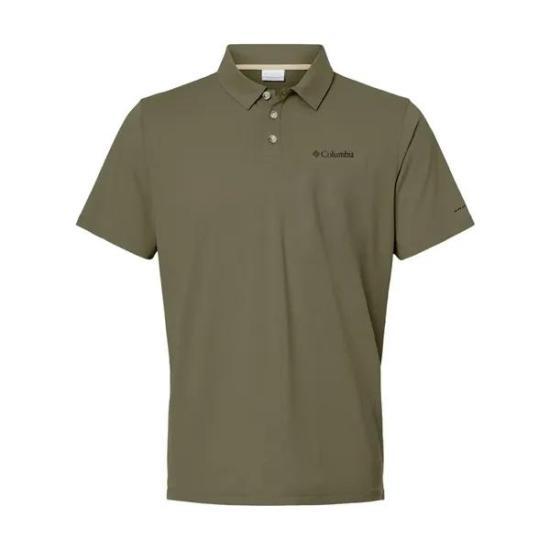 25SS 컬럼비아 폴로 티셔츠 2118561397 STONE GREEN DOM - Columbia