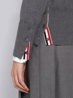 26SS 톰브라운 코튼 밀라노 스티치 4바 풀오버 니트 FKA239A00219035 MED GRAY DOM 썸네일 2