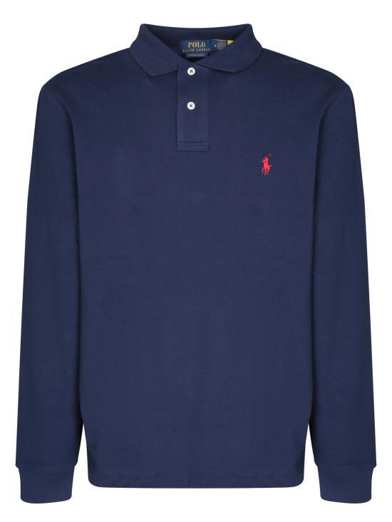 25FW 폴로 랄프로렌 클래식 핏 코튼 폴로 셔츠 710680790046 BLUE DOM - Polo Ralph Lauren