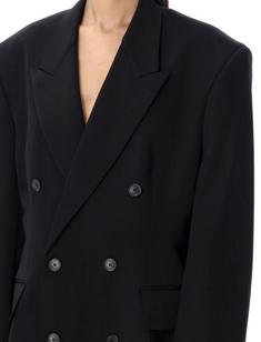 발렌시아가 자켓 773357TNT391000 BLACK DOM 썸네일 3