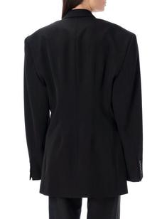 발렌시아가 자켓 773357TNT391000 BLACK DOM 썸네일 2