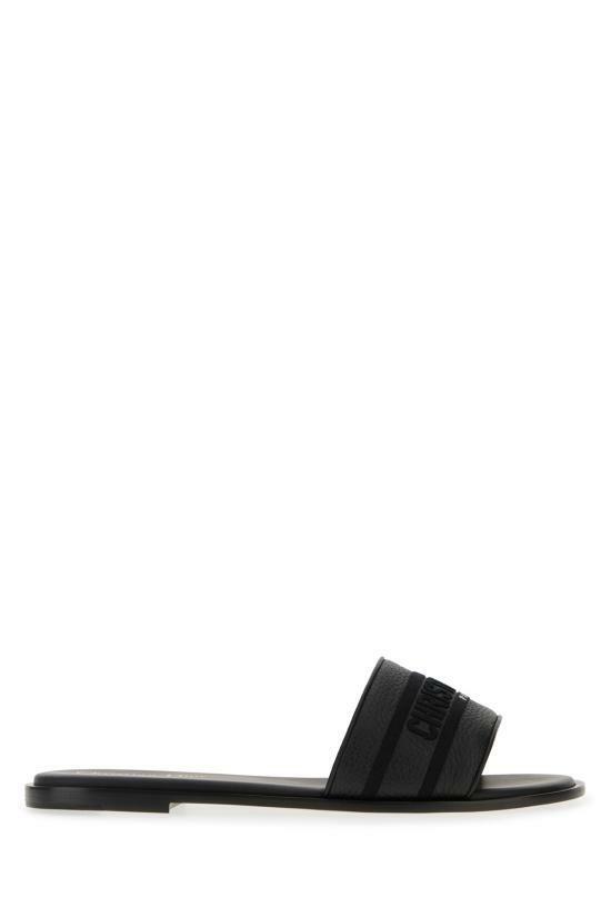 25FW 디올 뮬 슬리퍼 KCO426CEY900 BLACK DOM - Christian Dior