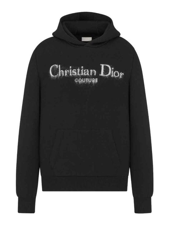 25SS 디올 후드 티셔츠 443M649AM008980 BLACK DOM - Christian Dior