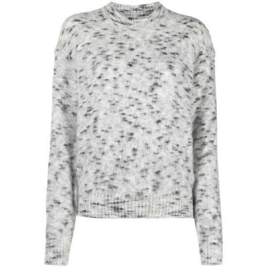 이자벨마랑 스웨터 PU0176FAA3L68EWHBK WHITE BLACK DOM - Isabel Marant