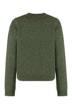 25FW 구찌 인타르시아 울 탑 스웨터 770072XKEBC3035 GREEN DOM 썸네일 2