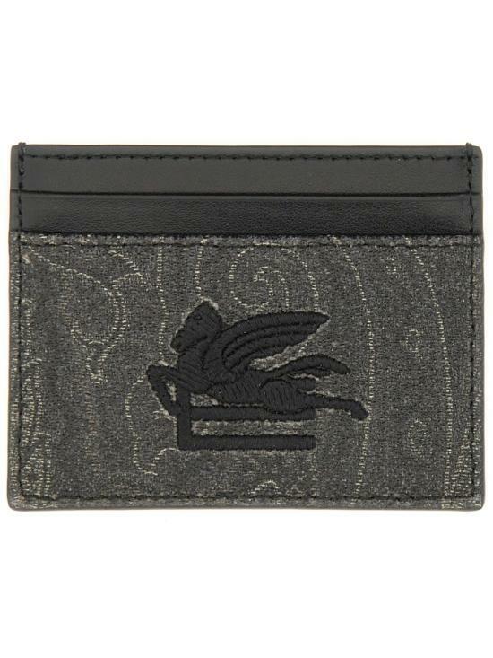 25FW 에트로 명함지갑 MP2E0001AA012N0000 BLACK DOM - Etro